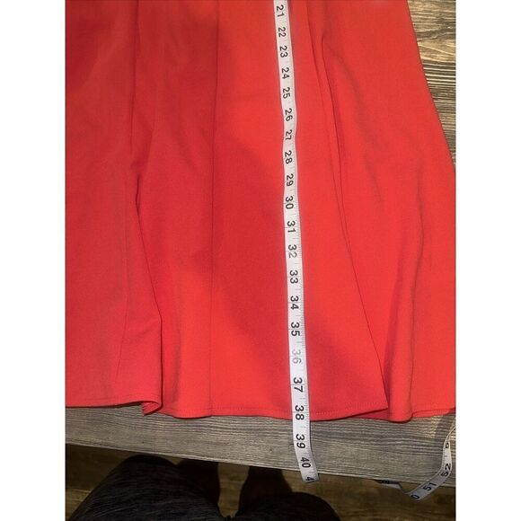Donna Morgan Midi Red Dress. Size 12. Polyester And Spandex. NWT. 6 - Picture 8 of 10